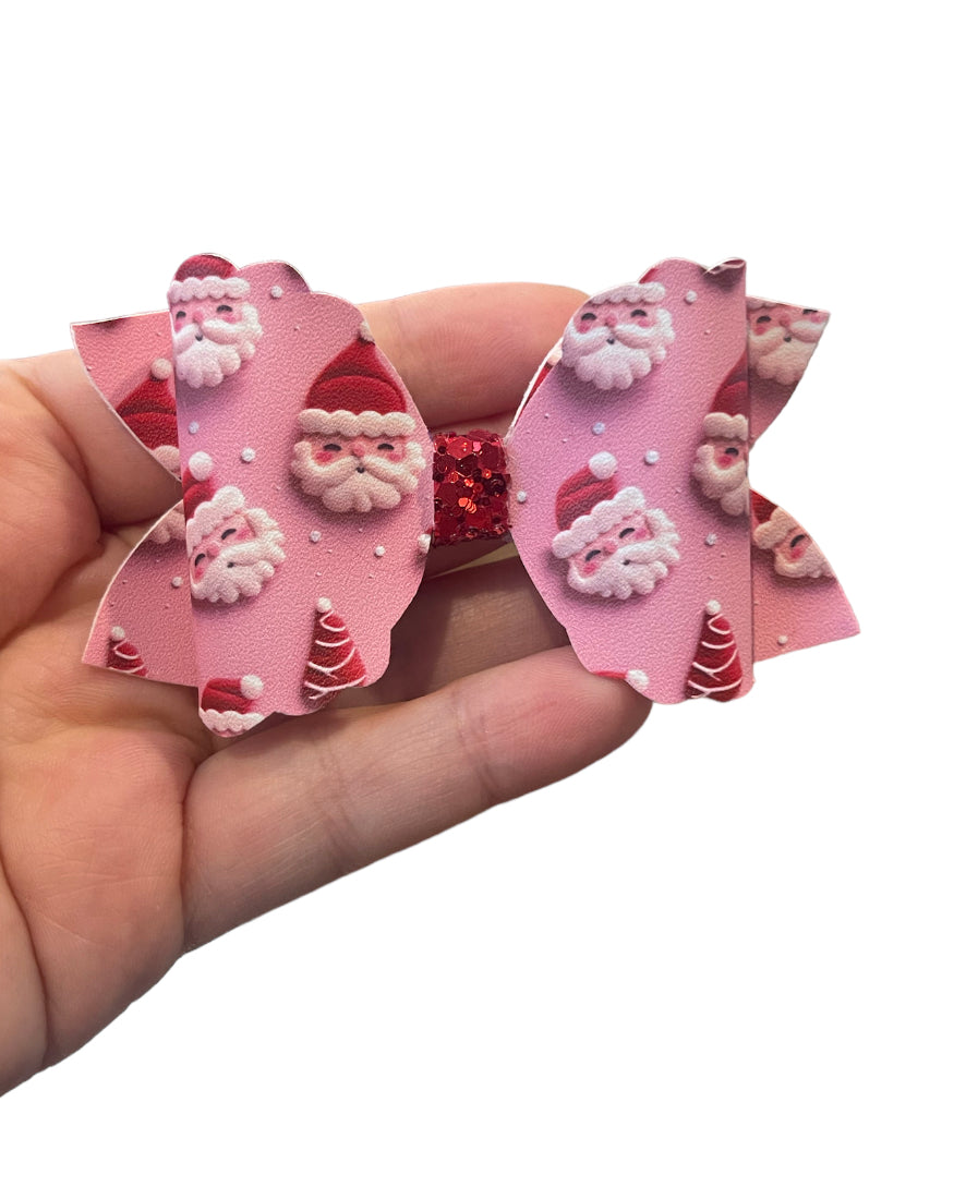 3D Santa bow