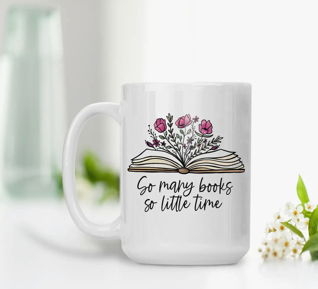 So many books - mug