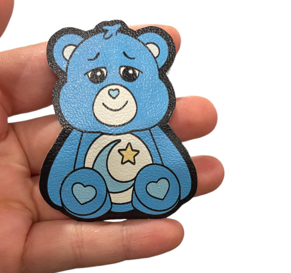 Blue bear snap clip