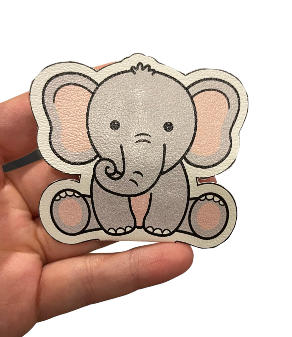 Elephant snap clip