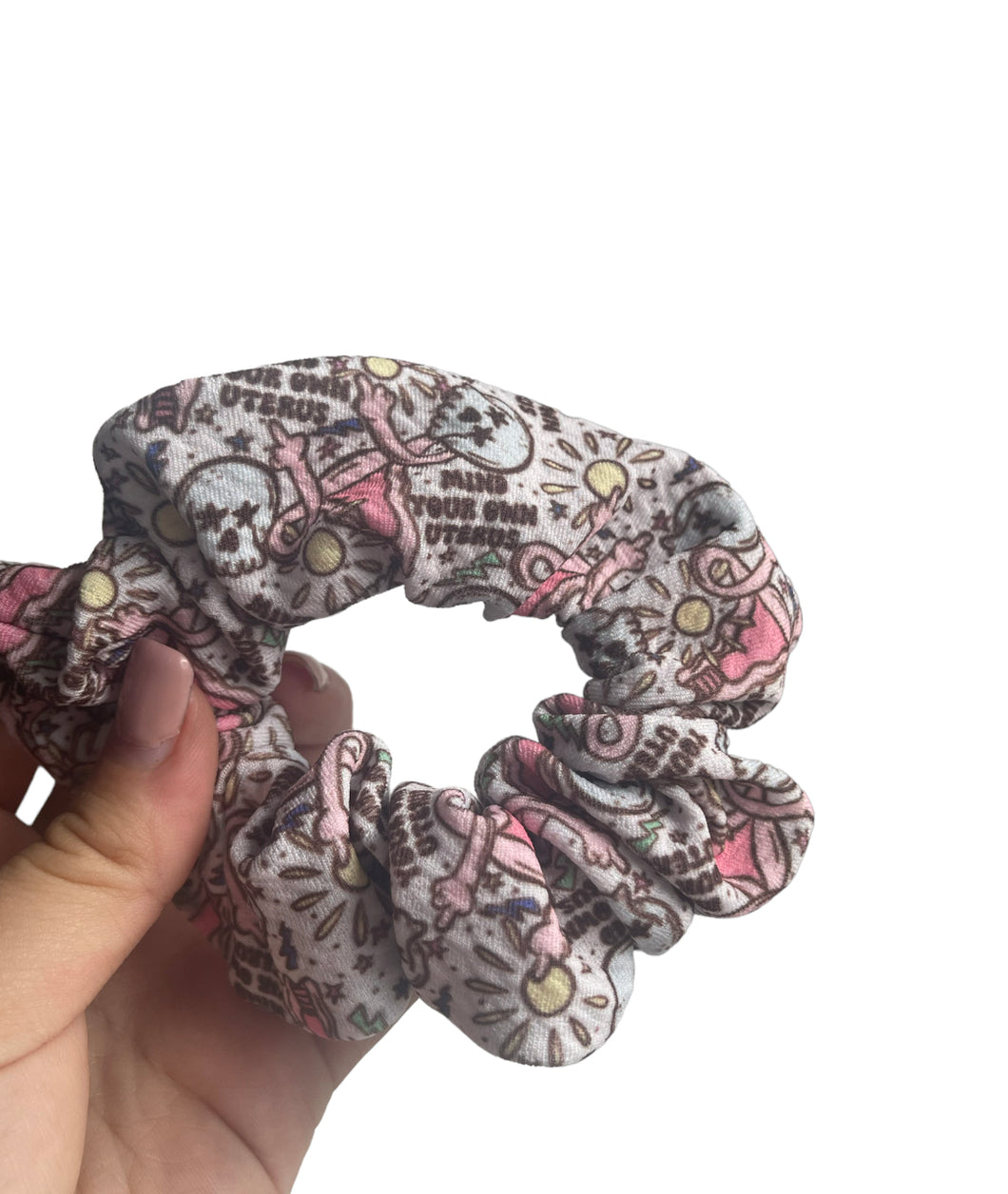 Mind your own uterus - Adult scrunchie