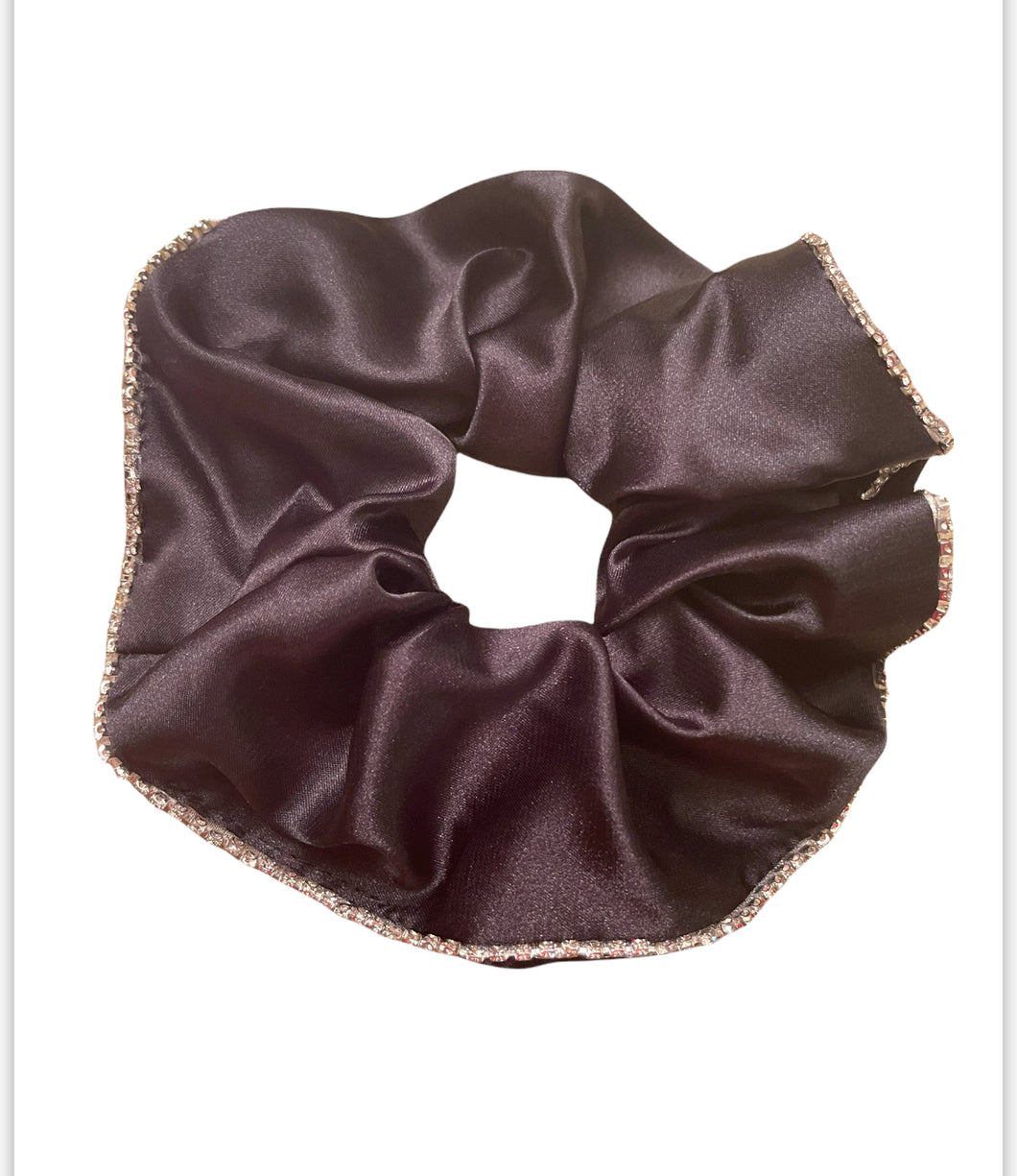 Fancy oversized silk scrunchie