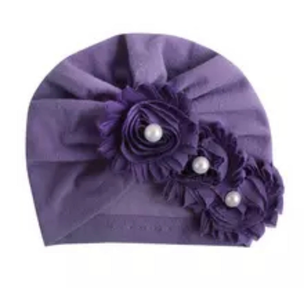 Beautiful purple hat