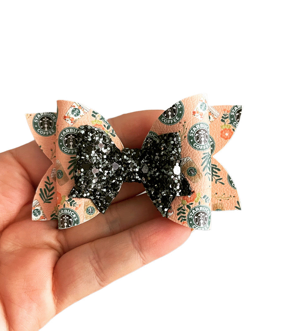 Fall coffee bow