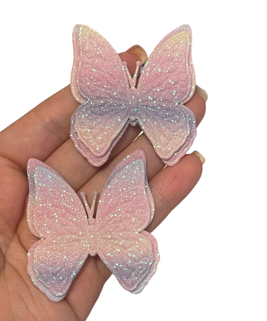 Glittery butterflies