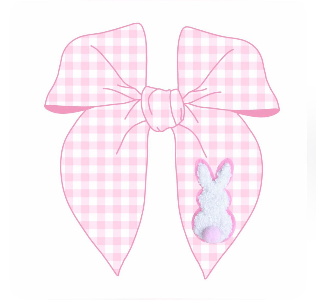 Large bunny bow