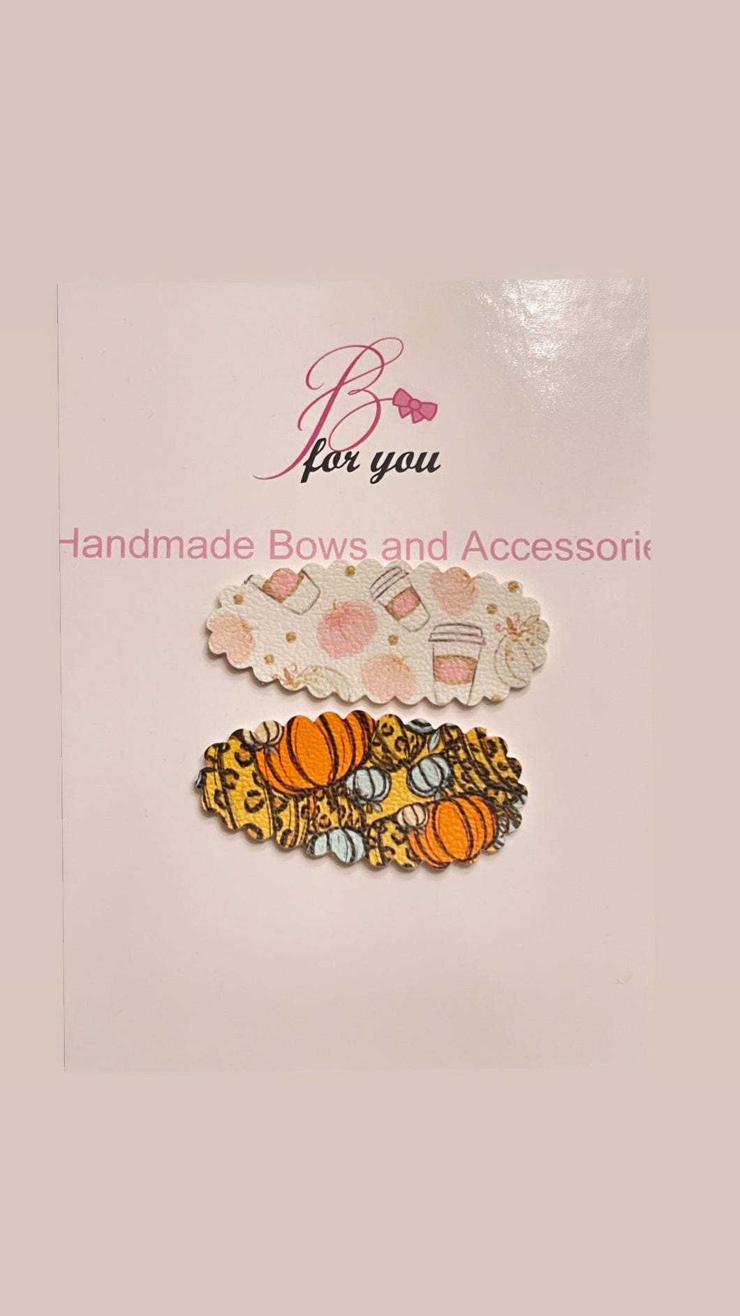 Pumpkin snap clip set *special fall price