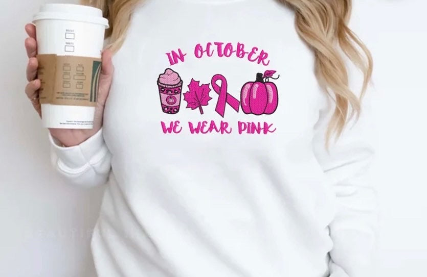 In October we wear pink - children